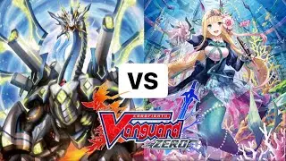 Blue Wave Marshal Dragon, Tetra-boil Dragon vs School Etoile, Olyvia!! Cardfight Vanguard Zero (JP)