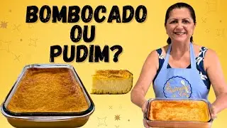 BOMBOCADO DE FUBÁ QUE PARECE PUDIM DE TÃO CREMOSO