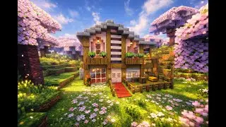 Minecraft | Cozy Cherry Blossom House Tutorial