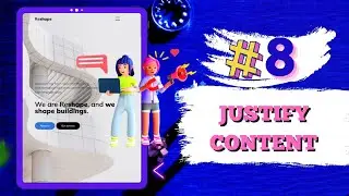 Flexbox Tutorial #8: Justify-Content in css - | codingops