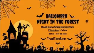 👻Halloween Night in the Forest💀 | 森のハロウィンナイト | #halloween #night  #japan #saitama @TravelTalesSavan