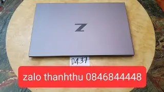 Workstation HP Zbook Studio G7, i7, 10750H, ram 32G, ssd 512, card rời 4G, 15.6fhd.