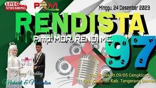 LIve || RENDISTA 97 || Happy Wedding: MUHAIDI & NURHALISA Minggu, 24 Desember 2023