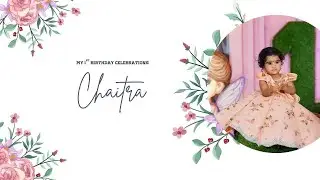 Chaitra's 1st Birthday Celebration || Teaser || The Candy Crafts - Wedding Stories