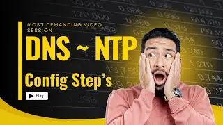 ⭐Master In DNS~NTP Configuration Using Cisco Packet Tracer. | #networkerr Fundamentals Of Networking