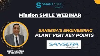 Sansera Engineering Plant Visit Key Points | Smart Sync Services #investing #stockmarket