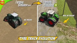 Fs09 vs Fs11 vs Fs13 vs Fs15 vs Fs17 vs Fs19 vs Fs22 vs Fs25| Evolution of Tire Tracks