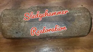 Sledgehammer Restoration #toolrestoration #sledgehammer #hammerhandle