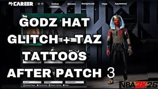 *NEW* 100% EASY GODZ HAT + TAZ FACE & TATTOOS GLITCH AFTER PATCH 3! WORKING 2K26 TAZ FILES!2k glitch