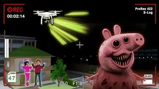 Yuta Mio Panik muncul PEPPA PIG MENYERAMKAN Di Depan Rumah 😱| Sakura School Simulator