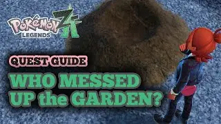 How to Follow Holes to Find Culprit in Pokemon Legends Z-A - Who Messed Up the Garden?