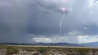 Chasing the Monsoon ⛈️ Heavy Thunderstorm near Las Vegas, NV