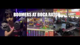 Go-cart , Laser Tag, indoor games, bumpers, food and more at  Boomers Boca Raton. Tour