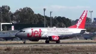 Jet2 Boeing 737-300 G-GDFT Landing Malaga AGP