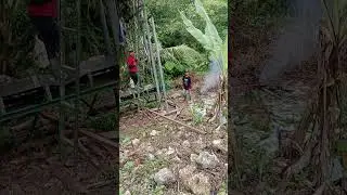 PEMASANGAN CONFEYOR KOHE #pertenakan #hamermill #kandang #ayam #HOPPER