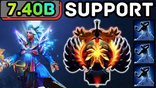 🔥 NEW PATCH 7.40b !!! CRYSTAL MAIDEN HARD SUPPORT IMBA FREEZE | DOTA 2 GAMEPLAY 🔥