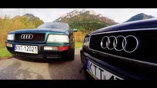 Lowered Audi 80