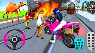 New Pink Bike For Parking - 3d Driving Class android game play || Car Game #gameplay #cargame