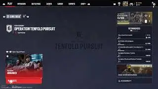It just some casual Rainbow Six Siege with my girlfriend.