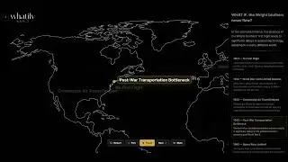 Whatify World - AI-narrated alternate history, generated in real time on an interactive map / Kiro