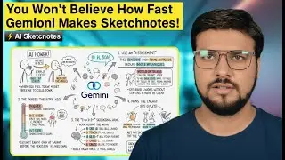 You Won't Believe How Fast Gemini Makes Sketchnotes!