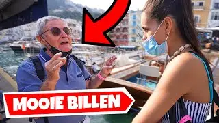 OUDE MAN PROBEERT NATHALIE TE VERSIEREN...😳