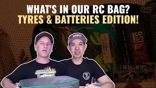 What's in our RC Bag? | Sweep Tyres and Ninesteps Industries Lithium Batteries!