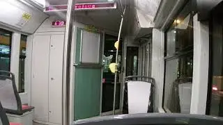 Na palubě tramvaje Vario ev. č. 365. Světovar, Brojova, Radnice Slovany.