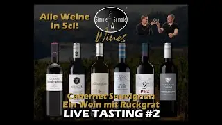 Simple Sample Wines #2 &ndash; Cabernet Sauvignon &ndash; Live-Tasting mit Andrea Caminecci & Maria-Anna Wimmer