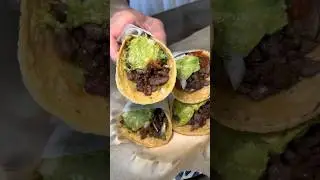 Tijuana Style Tacos 🌮😍 #shorts