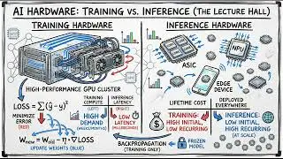 Training vs Inference: The Hardware Divide (Explained)