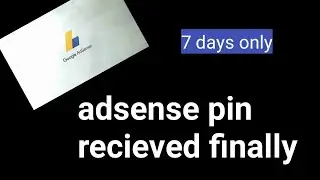 google adsense pin verification live||pin verifacation kaise kare