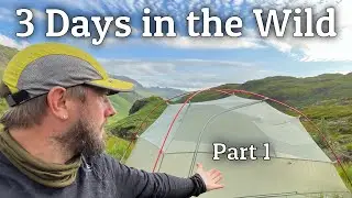 3 Days Hiking and Camping in the Mountains | Healing in Nature (Part 1)