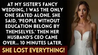 Insulted at My Sister's Wedding—How Her Husband's Boss Got Involved 10 Minutes Later