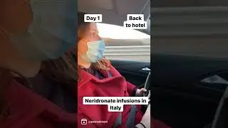 Day 1- Going back to the hotel- Nerideonate Infusions #neridronate #rsd #warrior #MTI #italy #crps