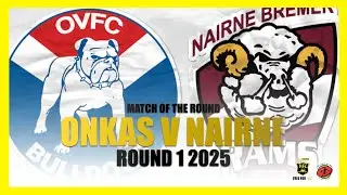 HFL Season 2025: Round 1 - Onka Valley v Nairne-Bremer