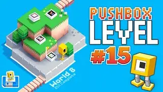 Fancade Pushbox 15 | World 8 | Android Gameplay