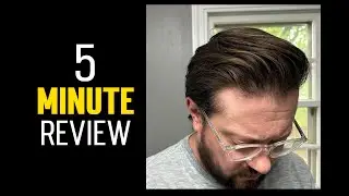 A Hair Clay That's Not A Clay? 18.21 Man made Review