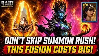 SKIP SUMMON RUSH AT YOUR PERIL! THIS FUSION IS EXPENSIVE! RAID: Shadow Legends