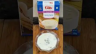 Instant Basundi Recipe 😋😋।Ghar par banao jhatpat Gits Basundi #shorts #trending #basundi #foodie