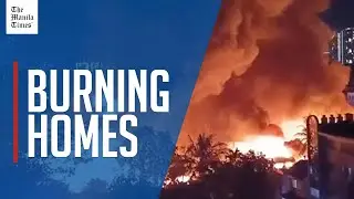 Fire hits residential area in Mandaluyong