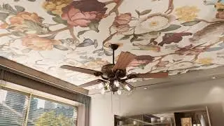 ZEEKOHOME peel and stick roy floral wallpaper mural