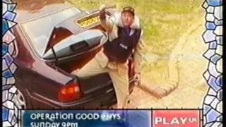 Advert for 'Operation Good Guys' on UKPlay 2002