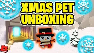 Christmas Pet Unboxing | Wanna Build A Snowman? | Giant Simulator