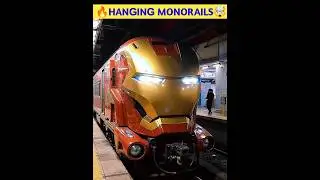 🔥Hanging Monorail🤯#shorts #viral