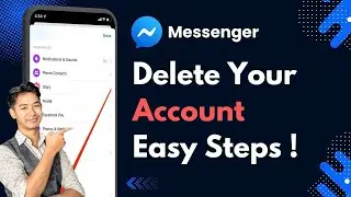 How To DELETE Messenger Account !