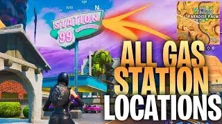 Spray Different Gas Stations - ALL GAS STATION LOCATIONS (Spray And Pray Mission Challenge)
