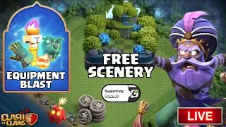 NEW Equipment Blast Event and FREE Scenery Gameplay! (Clash Of Clans) - Vertical