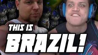 WARCRAFT 3 REFORGED: TYLER1 ENFRENTOU AMORESBR NA RANKED! WC3 remaster replay PT-BR