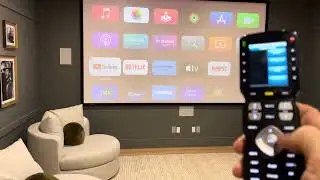 Media Room - Complete Remote Control Instructions for Projector TV